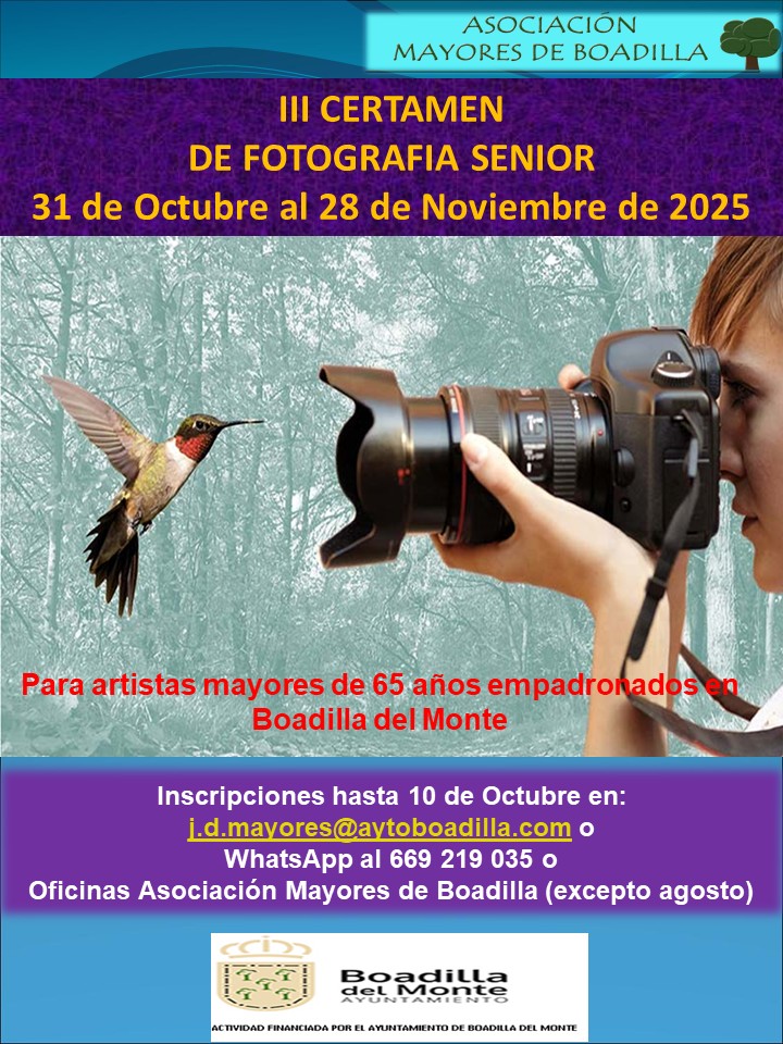 III CERTMEN DE FOTOGRAFA SENIOR 2025